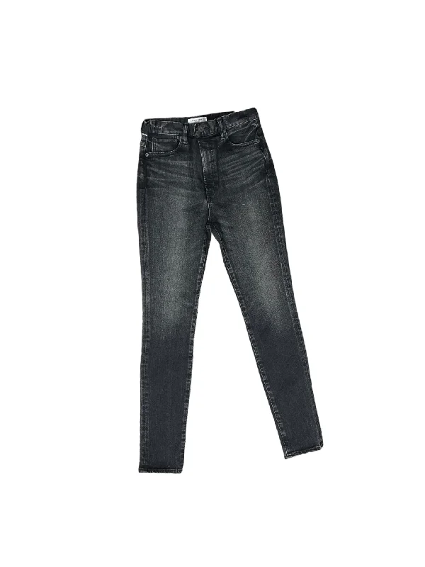 Jeans Skinny By MOUSSY In Black Denim, Size: 27