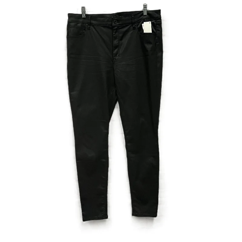 Jeans Skinny Long By White House Black Market In Black, Size: 14