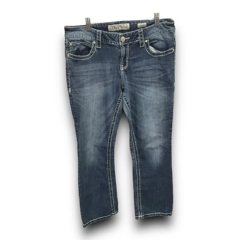 Jeans Straight By Bke In Blue Denim, Size: 18