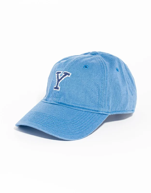 YALE UNIVERSITY NEEDLEPOINT HAT - ROYAL