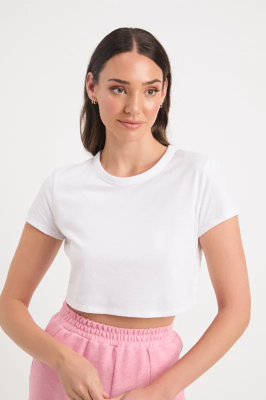 Jasmin Crop Tee