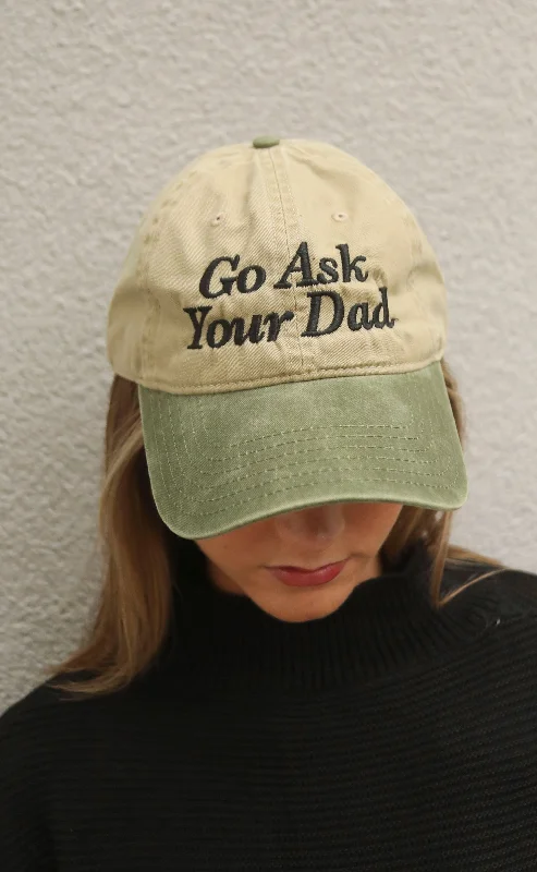 friday + saturday: go ask your dad hat