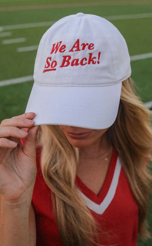 friday + saturday: we are so back hat