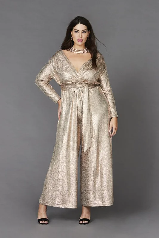 Helena Jumpsuit Rose Gold