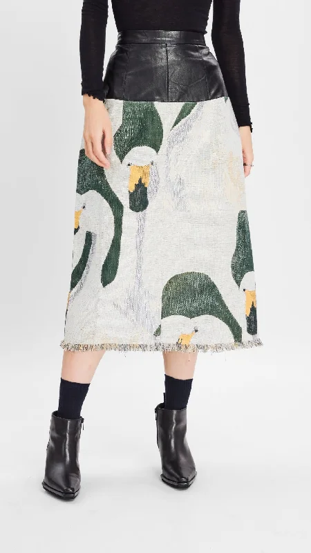 Patched Carpet Skirt