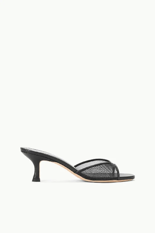 BRIGITTE MULE | BLACK MESH