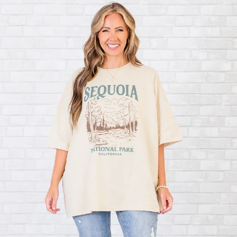 Travel Far & Wide Boyfriend Tee, Dust