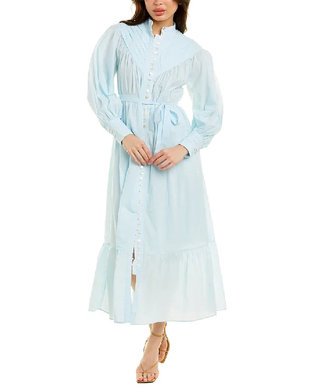 Beulah Long Sleeve Midi Dress