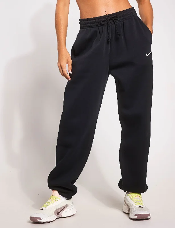 Sportswear Phoenix Fleece Oversized Sweatpants - Black/Sail