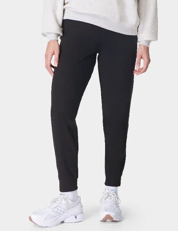 Luxe Fleece Jogger 27" - Black