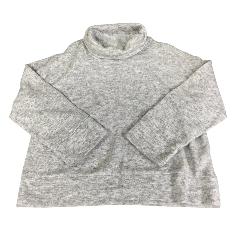 Top Long Sleeve By A New Day In Grey, Size: Xl