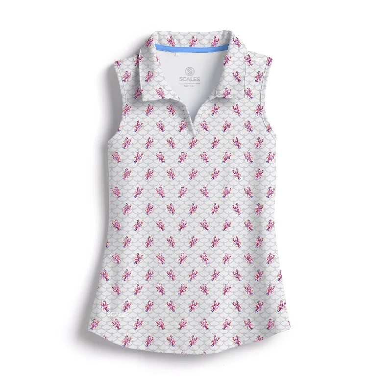 Lobsta Womens Sleeveless Polo