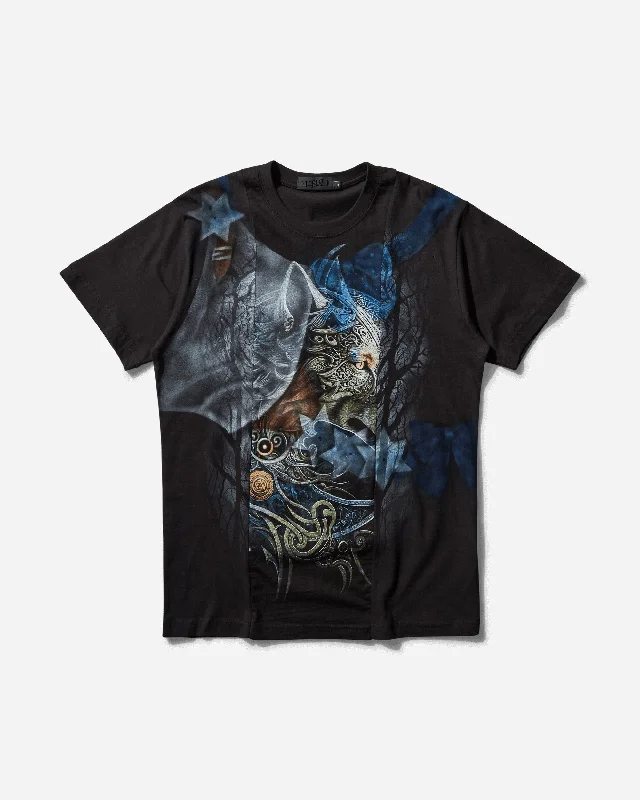 Men's Mia Phantasy T-Shirt Black / Blue