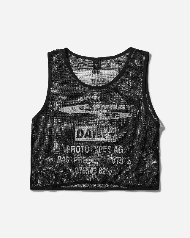 Women's Mesh Bib Black