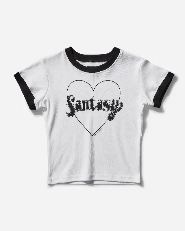 Women's Fantasy Baby Tee White