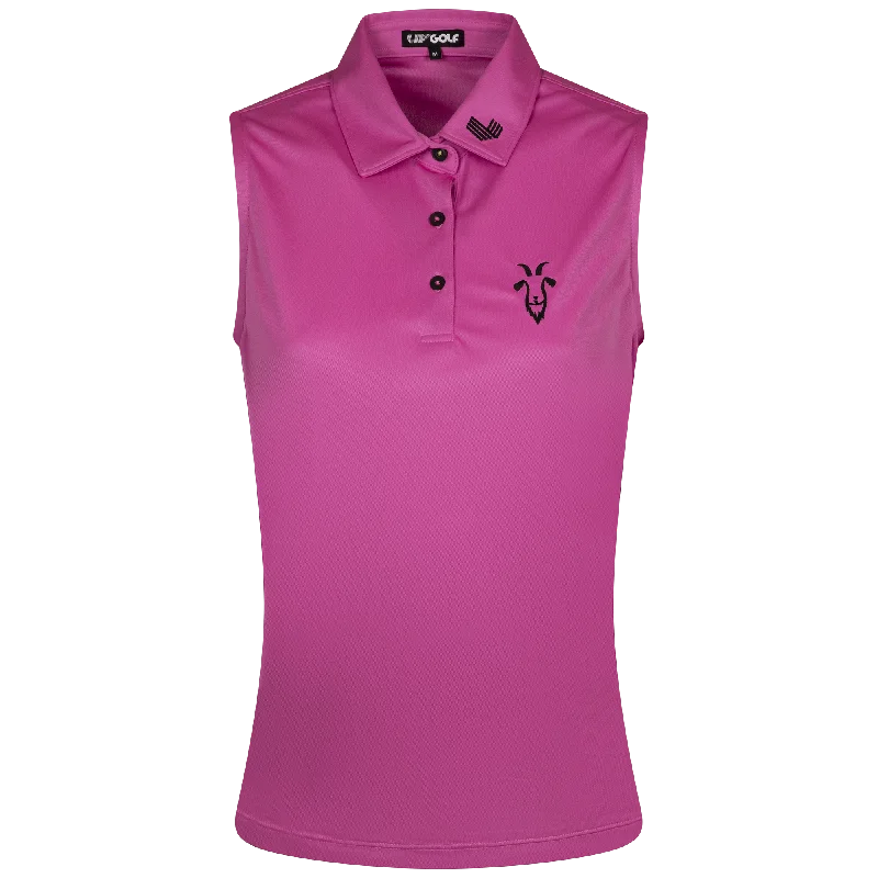 RangeGoats GC | Women's Sleeveless Logo Polo