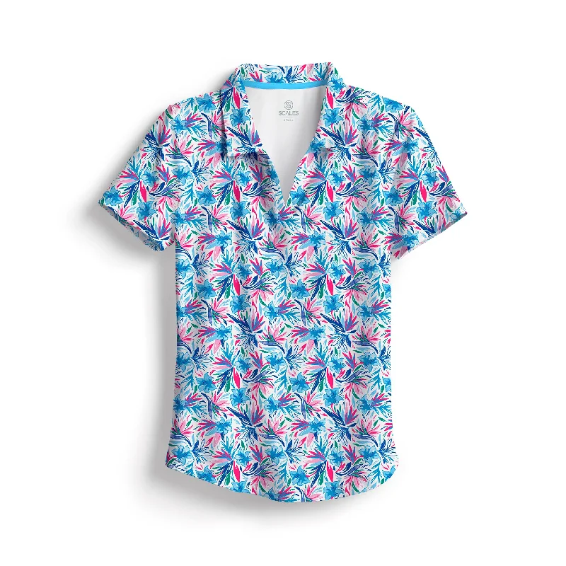 Wild Flowers Womens Polo