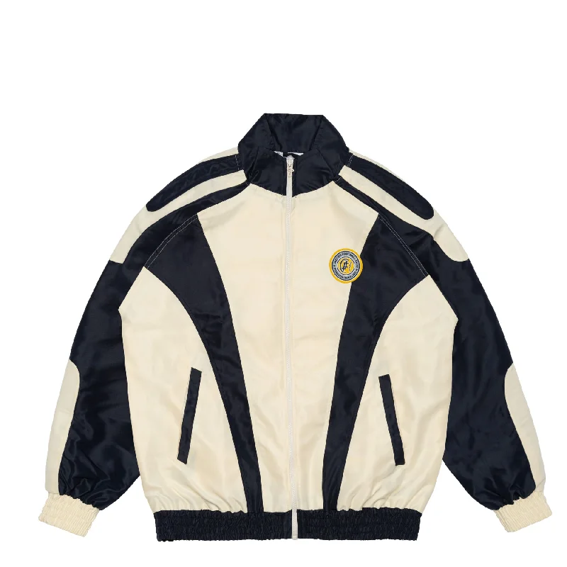 JFC TRACKSUIT JACKET - BEIGE / NAVY