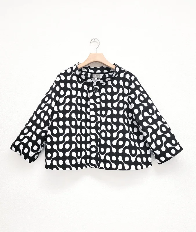 Niche - Black Mod Dot - Eva Jacket